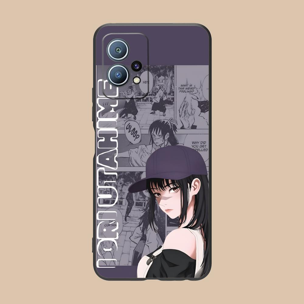 JJK Utahime Iori Matte TPU Mobile Phone Case for Huawei P60 P50 P40 P30 P20 P10 P9 P8 Pro Lite Plus Colorful Printing Cover