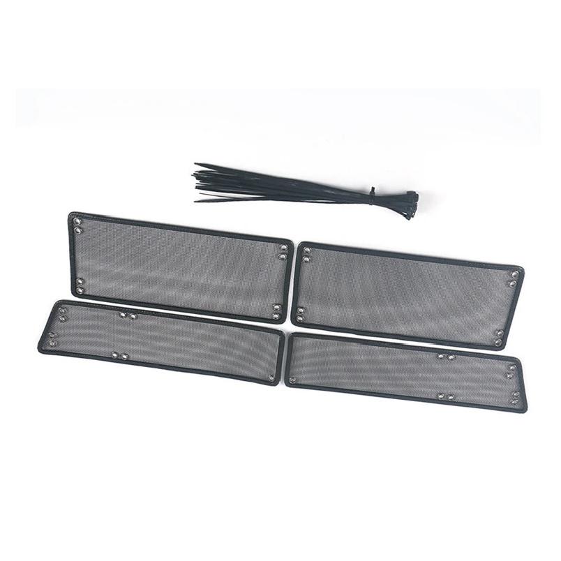 Middle Screening Mesh Front Grille Mesh For Cadillac CT6 2019-2022 Front Grille Net Cover Stainless steel Accessories