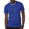 Armani Exchange SS22 Letter Print Cotton Slim Fit Crew Neck Short Sleeve T-Shirt Men T-Shirt Ultramarine-Blue 3LZTCZ-ZJE6Z-1507