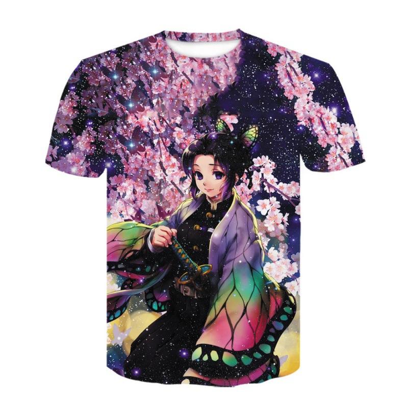 Fashion Attack on Titan 3D Printed T-Shirt, Anime Graphic Tee, Lightweight Polyester Breathable Casual Streetwear Clothes