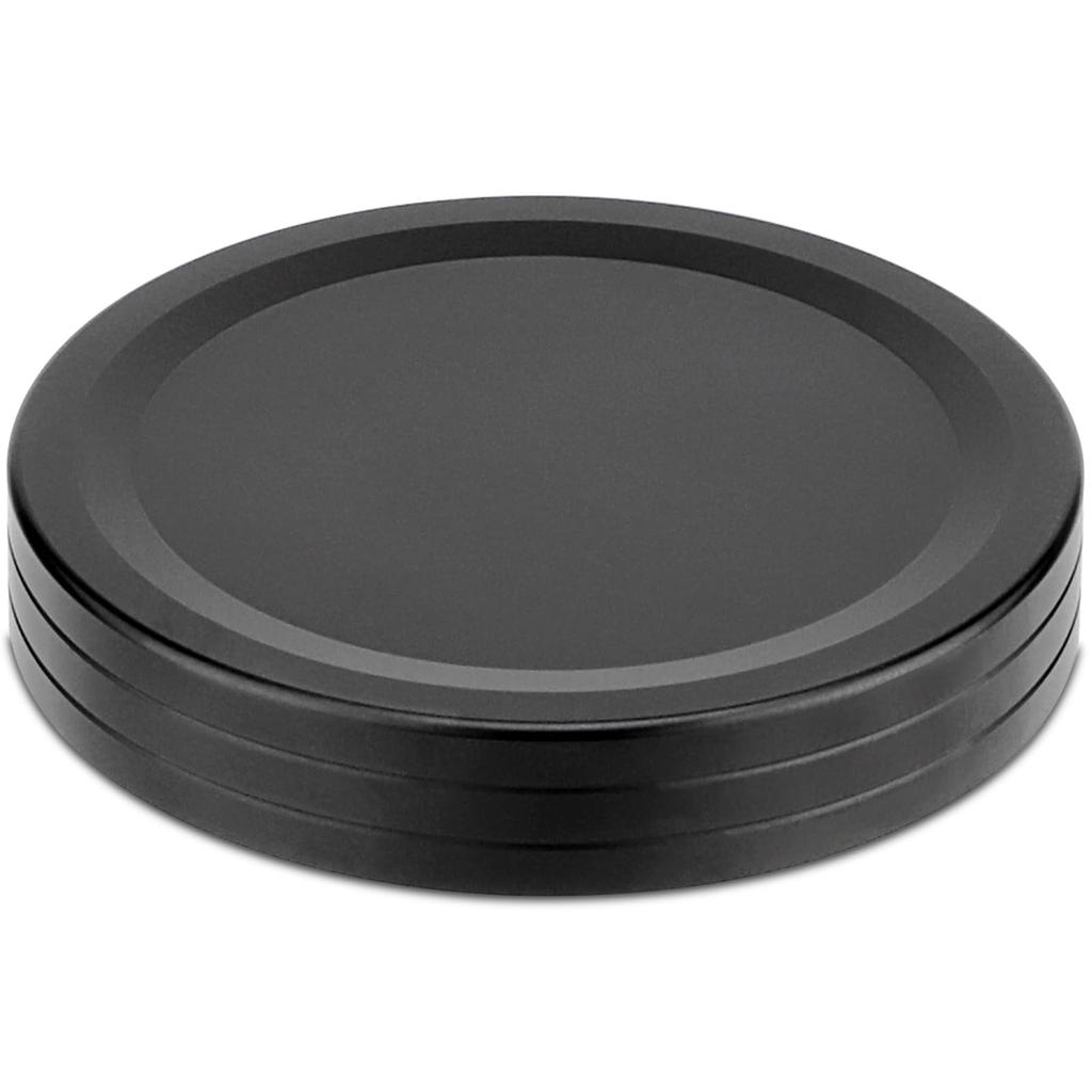 Haoge Metal Lens Cap for Fujifilm Instax Mini Evo Film Photo Camera Accessories Lens Black Cover,