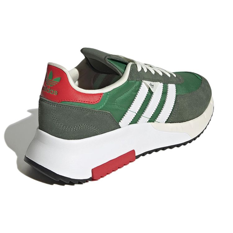 Adidas Retropy F2 Green Oxide White Men Sneakers Cloud-White GX4638