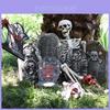 Pedra Tumular Espetacular de Espuma para Decoração de Halloween de Casa Assombrada e Jardim