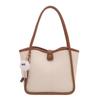 Borsa tote di grande capacità, elegante e casual, adatta sia per uscite informali che per il tragitto casa-lavoro, borsa a spalla singola