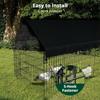 Chicken Coop Tarp For Winter Chicken Coop Fence Dust Cover Multi-Purpose Chicken Coop Tarp Cover Waterproof dust cover