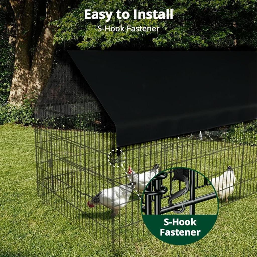 Chicken Coop Tarp For Winter Chicken Coop Fence Dust Cover Multi-Purpose Chicken Coop Tarp Cover Waterproof dust cover
