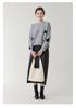 Lekasha Women's Embroidered Cashmere Knit Sweater - Warm, Versatile, Round Neck, Long Sleeve for Autumn/Winter