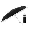 ogawa Folding Shading UV For Rain or Water Grosgrain Perfect As a LINEDROPS 57421 Women's Parasol, Rate 99.9% Protection, Black, Shine, Repellent,
