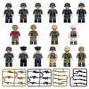 A16 Package Xiangjiang Small Particles Special Police Doll Weapon Police Person Children'S Building Block Toy Accessories