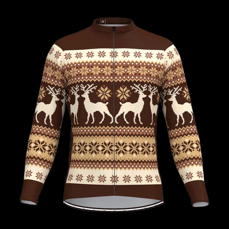 Lishi Thermal Fleece Long Sleeve Cycling Jersey