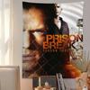 Prison Break Classic TV Series Anime Tapestry Hippie Flower Wall Carpets Dorm Decor Wall Hanging Home Decor