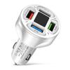 66W Car Charger Adapter 4 Ports USB Charger Intelligent Chip Protection Voltage