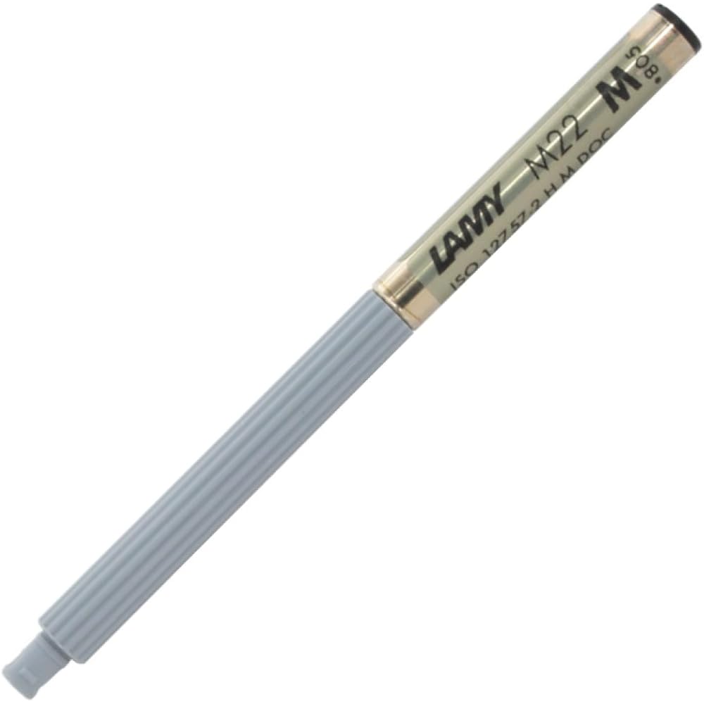 LAMY Lamy Refill Ink Ballpoint Pen, Permanent Refill Pen Tip M (Medium), Black, LM22BK M, Picos, ...