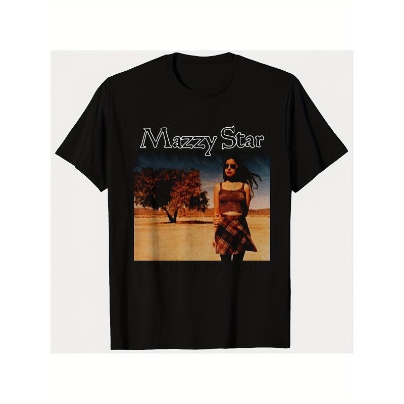 Mazzy Star Retro Street Unisexs Tshirt Summer New Fashion Cotton Unisex Tshirt S