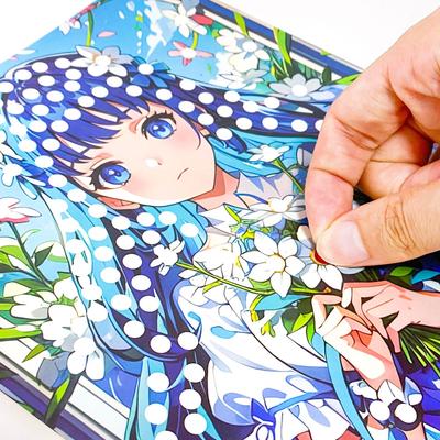 Kids' Cartoon DIY Acrylic Gem Stickers: Fun Educational Diamond Stickers for Girls