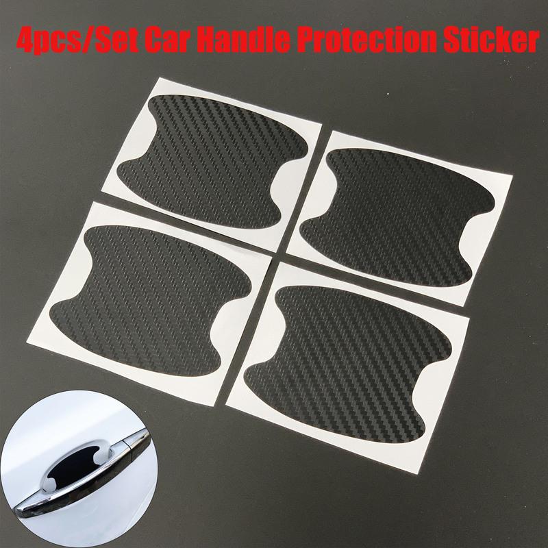 4pcs/Lot Car Handle Protection Sticker For Benz A B C E S G GLE GLC CL CLK CLS GL GLK R SL SLK Class W211 W221 W220 W163 W164 W2