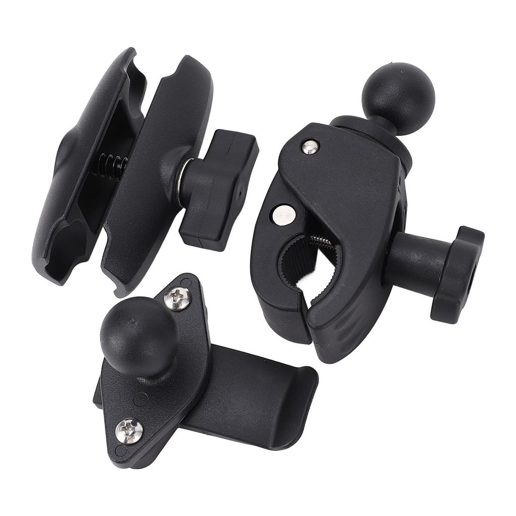 Motorrad GPS Halterung 1 Zoll Kugelkopf Verstellbare Lenkerklemme Halterungsbasis für Garmin Handheld GPS