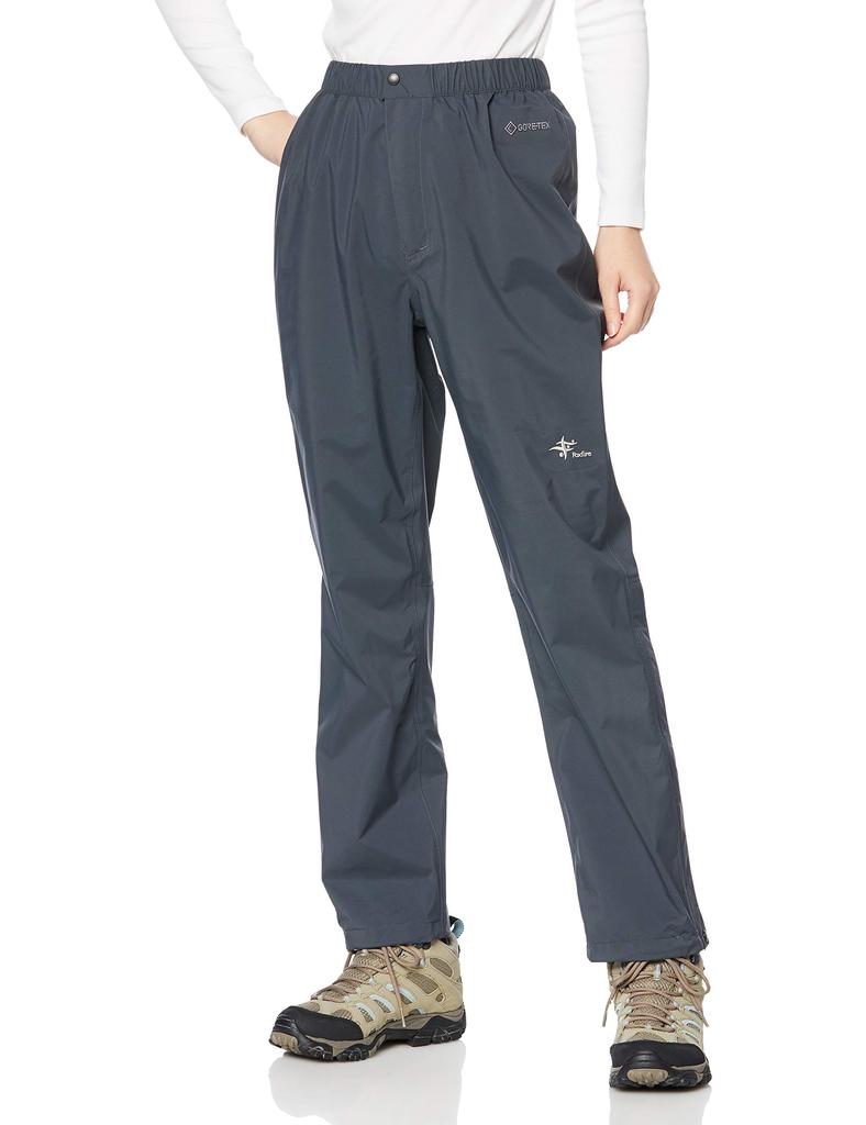 Waterproof W Crest Climber Pants 7411035 Charcoal Japan L to Japanese size [Foxfire] [GORE-TEX] [Active] Gore-Tex Women's (equivalent L)