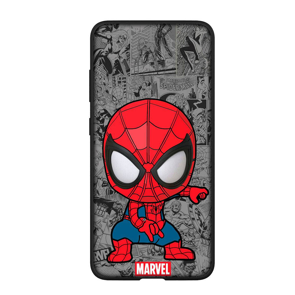 for iPhone 17 16 15 Xiaomi Poco F7 F8 X7 X6 C85 C75 C71 M8 Redmi Note 14 13 12 Pro Max 14C 13C 15C A3 A4 Phone Case Anime Spider Man Spiderman Cover