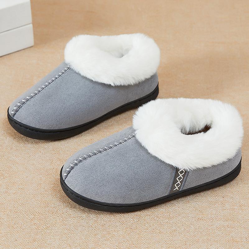 Cotton shoes new velvet thickened snow boots short boots warm cotton boots 36