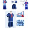 Weiches und bequemes Polyestermaterial für Robin Scoops Ahoy Uniformkleid