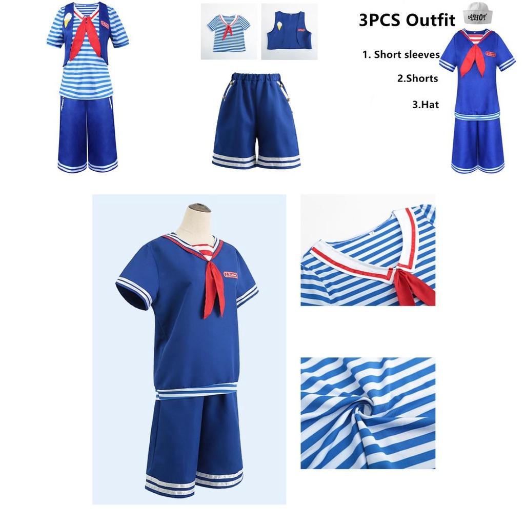Weiches und bequemes Polyestermaterial für Robin Scoops Ahoy Uniformkleid