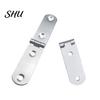 Table Flap Hinge 8Pcs Screw-On Hinges Rustproof Corrosion Resistant Foldable Smooth Cabinet Furniture 180-Degree Electroplated Heavy-duty