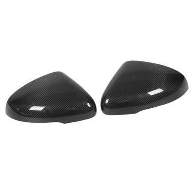 1pair Side Rearview Mirror Cover Carbon Car Exterior Mirror Replacement for 2018 To 2023