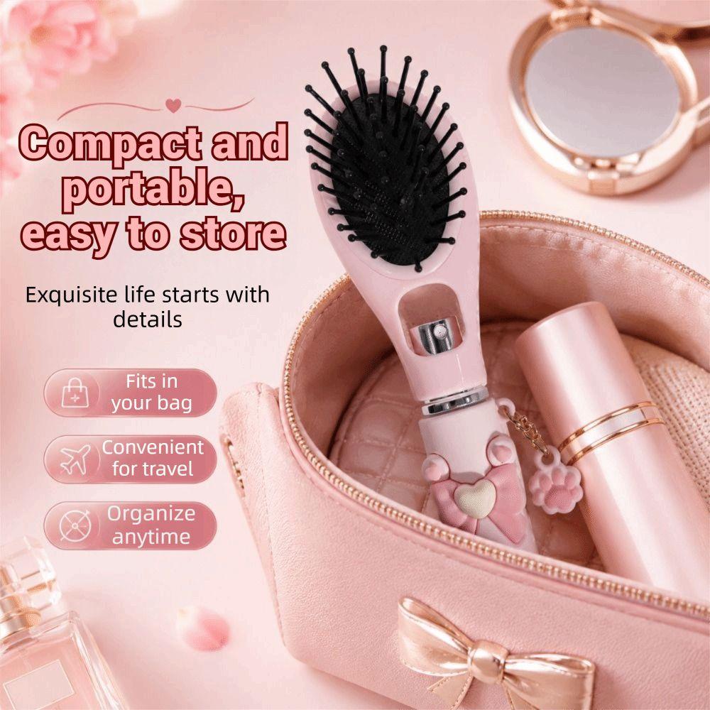 Refillable Spray Spray Hair Brush Anti-Frizz Massage Hair Brush New Misting Hair Brush Women
