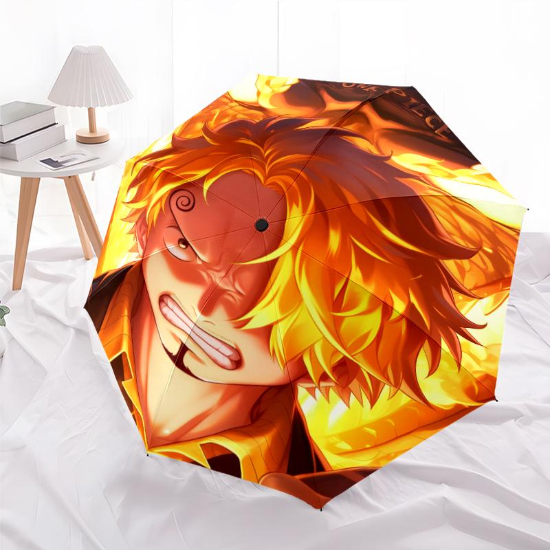 1pc S-Sanji Umbrella, Sun Protection, And UV Shielding. It Has Eight Sturdy Ribs for Outdoor Use And Perfect As a Holiday Gift
