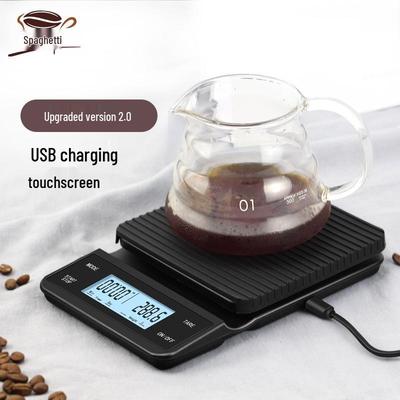 USB Wiederaufladbare Multifunktionale Pour-Over Kaffeewaage mit Timer