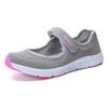 Mom Women Shoes Adult Lightweight Flat Bottom Mesh Surface Breathable Sneaker for Female Casual Footwear