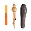 Natural Nine-Hole Unglazed Gourd Flute in C-flat, B-flat, D-flat, G-flat, and F-flat Keys for Adults