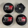 LFPB6 4 Pcs 60mm Car Wheel Center Hub Caps Rim Cover for Toyota GR Sport Corolla RAV4 Camry Yaris C-HR Prado Prius Auto Accessories