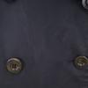 Aquascutum LONDON Made In Japan Trench Coat 8 Dark Blue Women Used