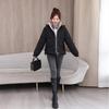 Autumn Winter Thicken Warm Parka Women Casual Sweety Solid Color Big Pocket Loose Long Hooded Coat Jackets Outwear