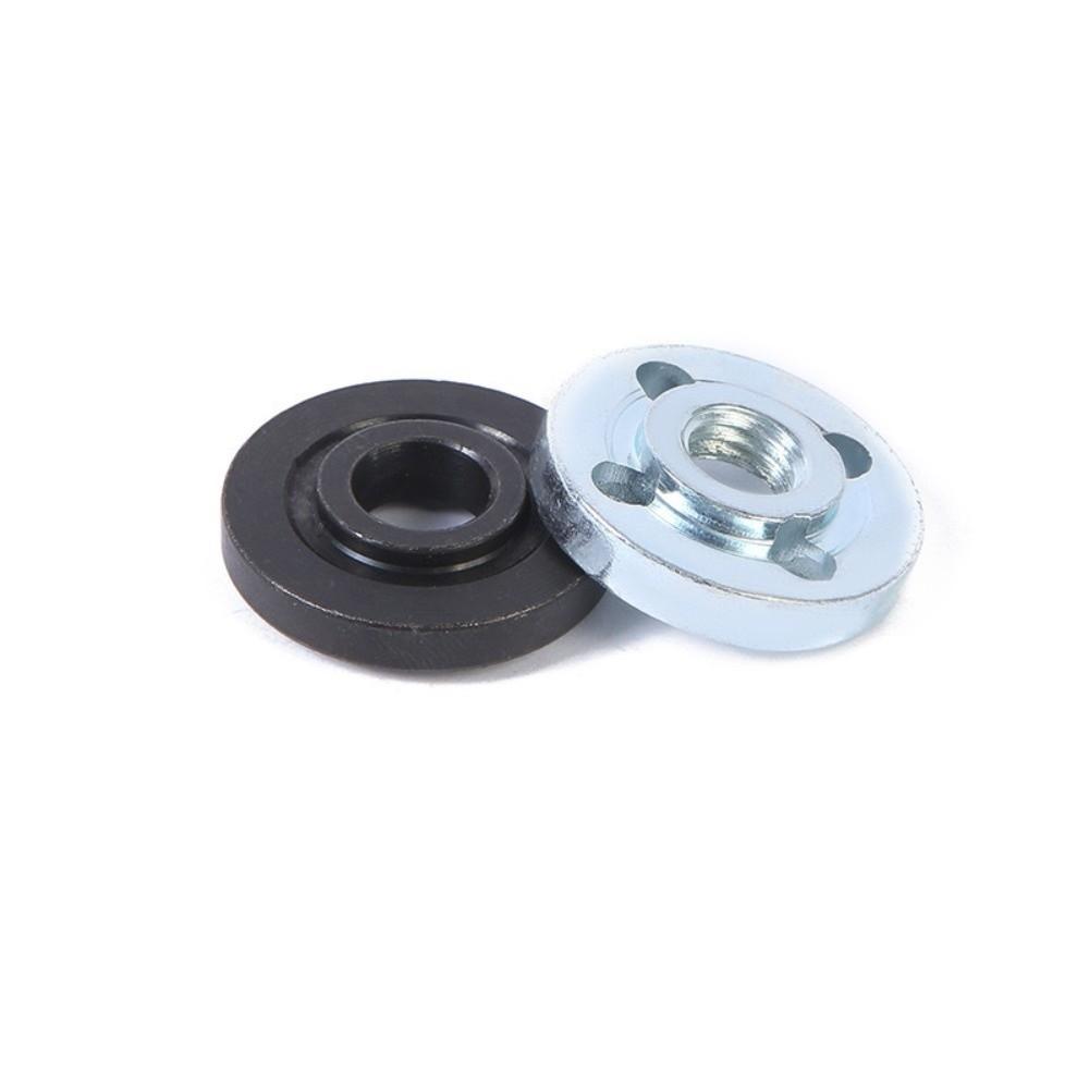 2 Pair Plated Surface Grinder Flange Set Threaded Design Grinder Shaft Nut  For Makita 6100