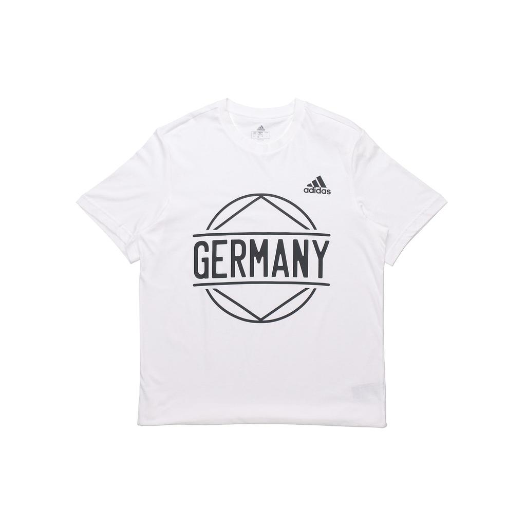 adidas Germany Soccer Jerseys Men's White Moderate Straight Fit FT6052