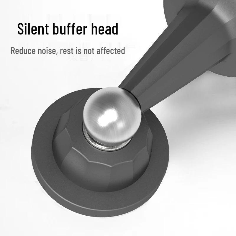 Magnetic Punch-Free Door Stopper: Bathroom & Household Anti-Collision Solution