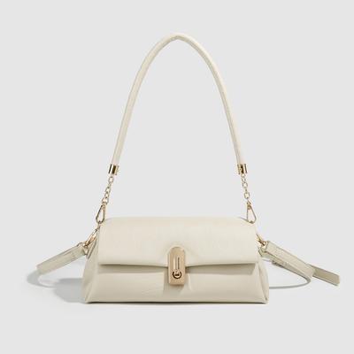 Borsa a spalla White Qiao a mille strati Borsa sottospalla da donna moda Bianco Ghiacciaio Borsa a tracolla da donna per tutti i giorni