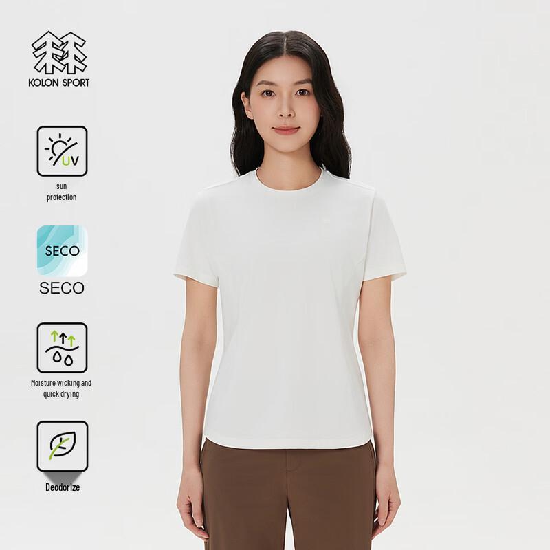 KOLON SPORT Damen SECO UPF50+ Kurzarm-T-Shirt