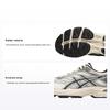 Gel-Flux 4 Comfortable Versatile Durable Breathable Low-Top Running Shoes Women Sneaker Beige Silver Gray 1012B730-020