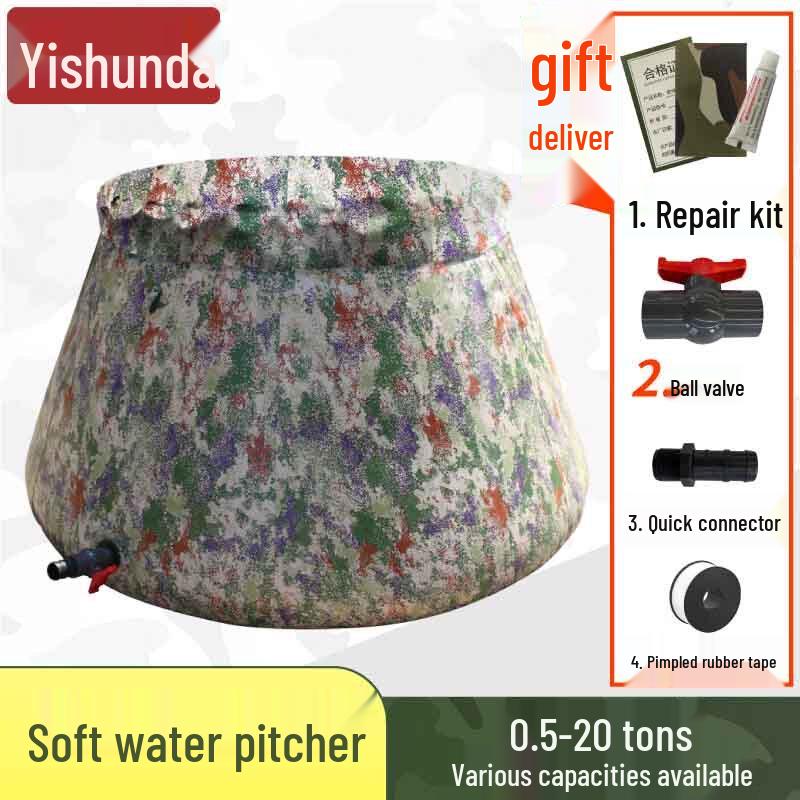 Yishunda Portable Outdoor Soft Water Storage Tank