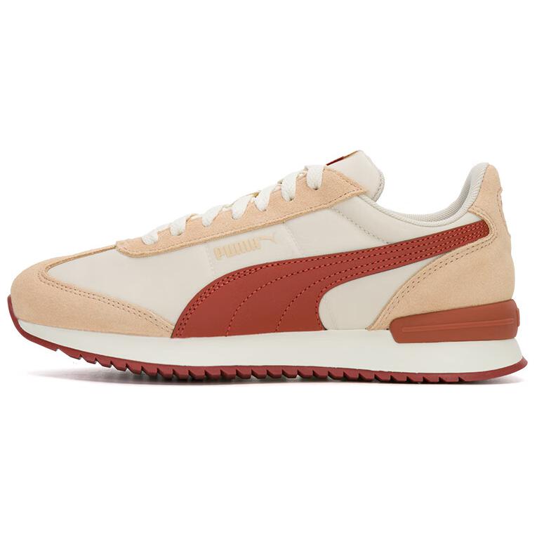 

New PUMA R78 Nylon Abrasion Resistant Breathable Low Top Casual Shoes Unisex Beige Brown 399250-06 35.5