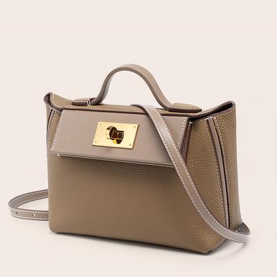Skórzana Torebka Pierożek Nowa Wszechstronna Przenośna Torba na Ramię Crossbody