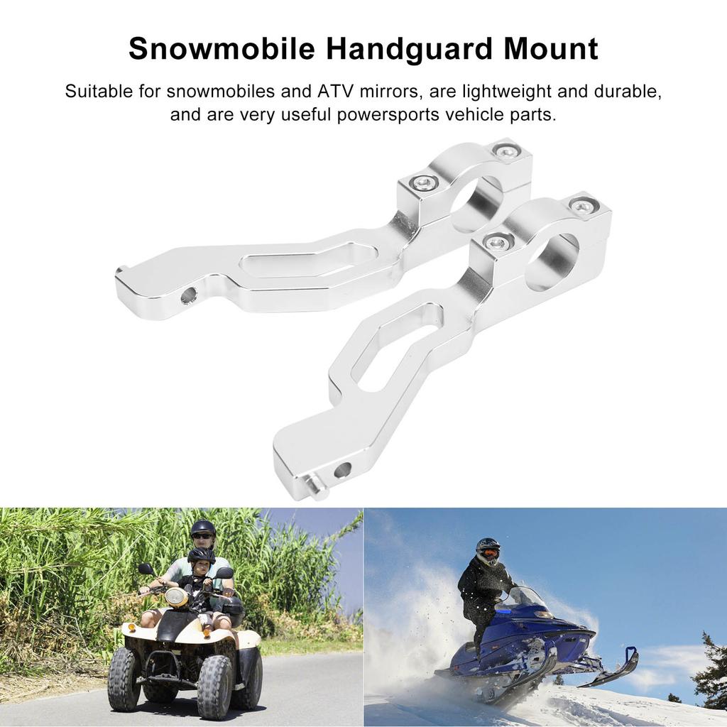 Snowmobile Sentinel Handguard Mount Brackets Kit Aluminum Replacement for   600 800 850