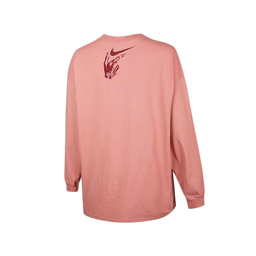 Nike T Shirts Women's Pink Crew Neck Moderate IH7696-618