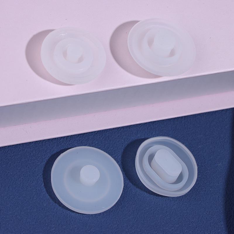 2Pcs Universal Silicone Plug Lid Coffee Cup Travel Tumbler Mug Vacuum Bottles Gaskets Seals Replacement Straws Hole Grommets