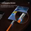 120W Super Fast Charge 3-in-1 Cable for Apple, Huawei, Type-C, and Android with 6A Flash Charge Capability