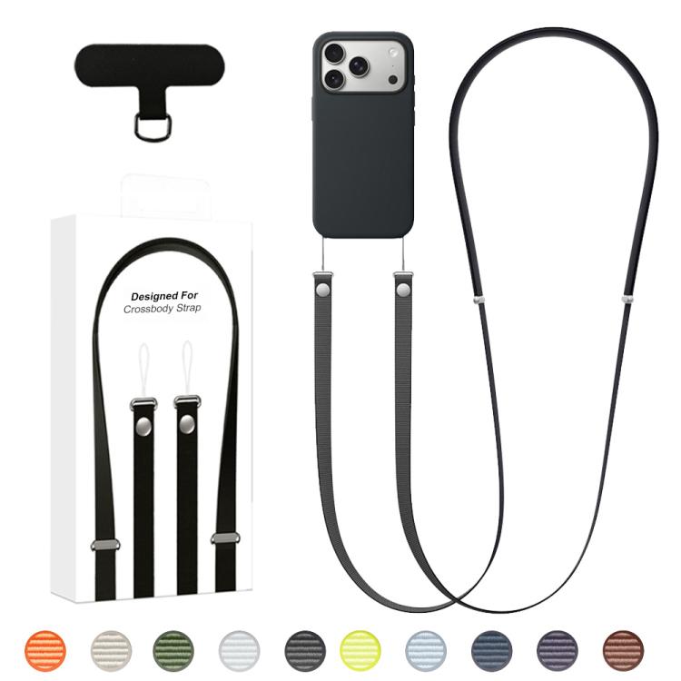 Nylon Magnetic Adjustable Crossbody Strap Phone Anti-Theft Lanyard for iPhone 17 Series